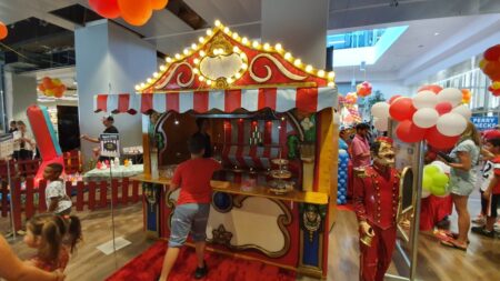 Dosenwerfen Spielbude