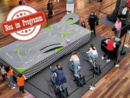Bike-Slotcar Rennbahn Maxi