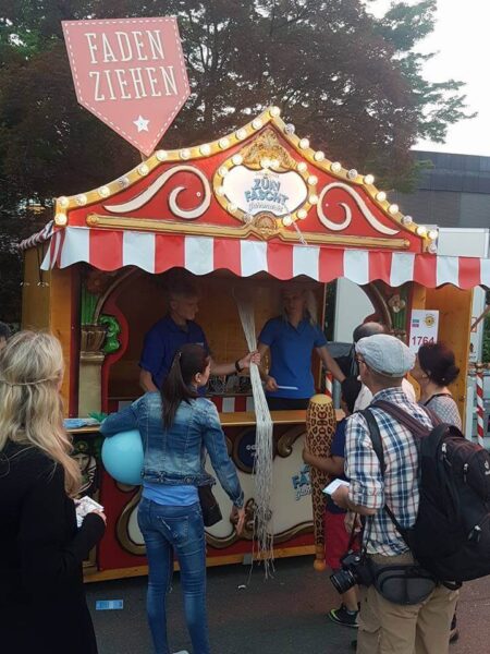 Fadenziehen Spielbude