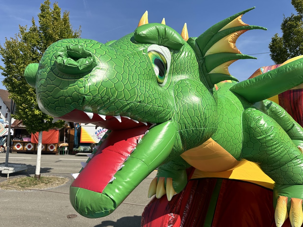 5 Meter Hüpfburg Drachenland – Bild 4