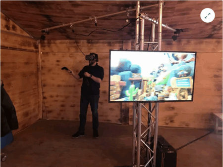 VR Simulator Schiessbude