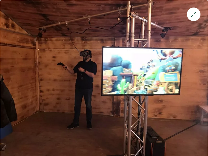VR Simulator Schiessbude