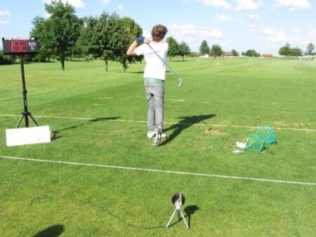 Golf Geschwindigkeitsmessung