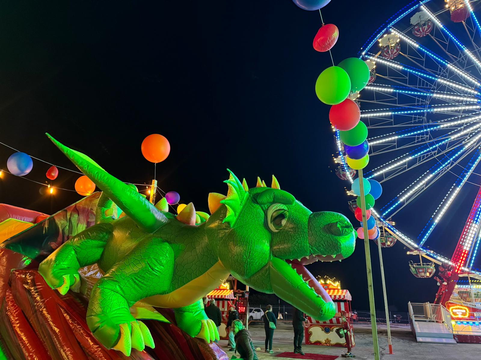 5 Meter Hüpfburg Drachenland – Bild 5