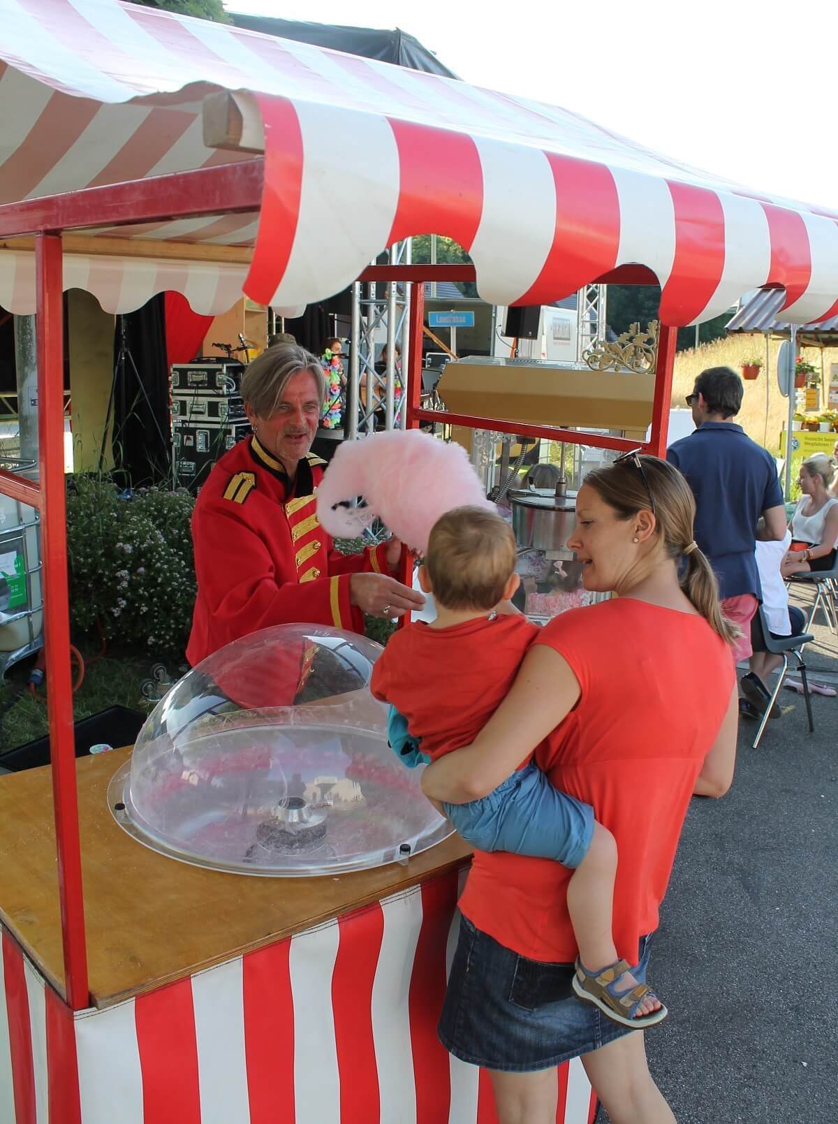 Zuckerwattestand Nostalgie