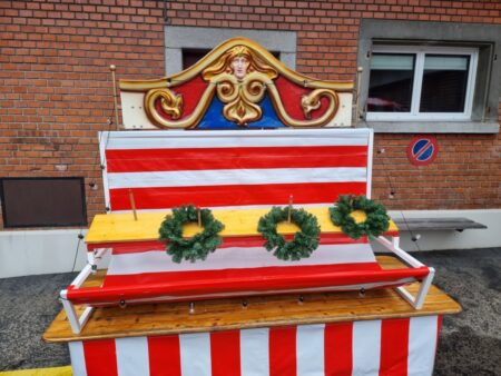 Adventskranzwerfen Nostalgie