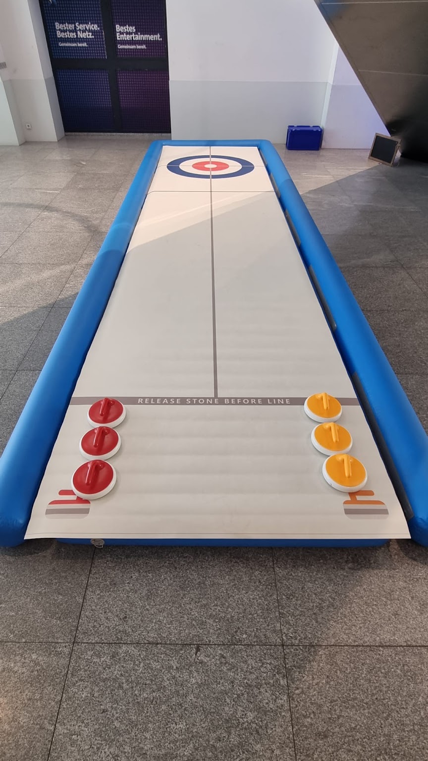 Curlingbahn aufblasbar – Bild 5