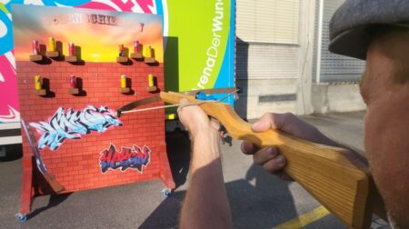 Dosen schiessen Station