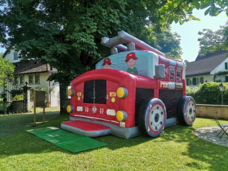 6 Meter Hüpfburg Feuerwehr