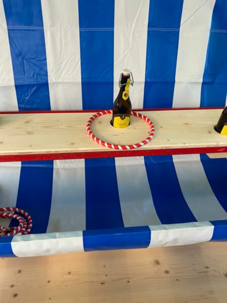 Ringewerfen Flaschen