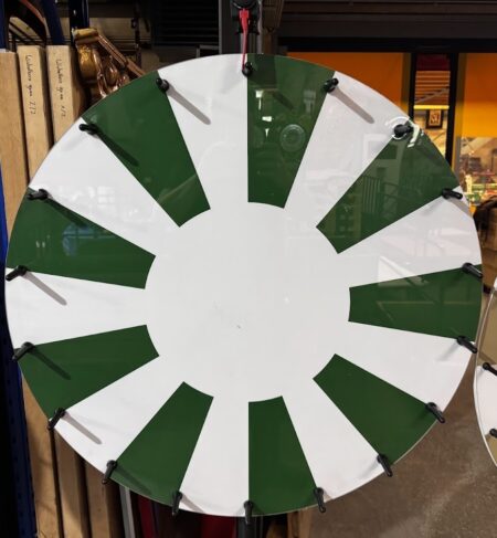 Glücksrad wiederbeschreibbar grün