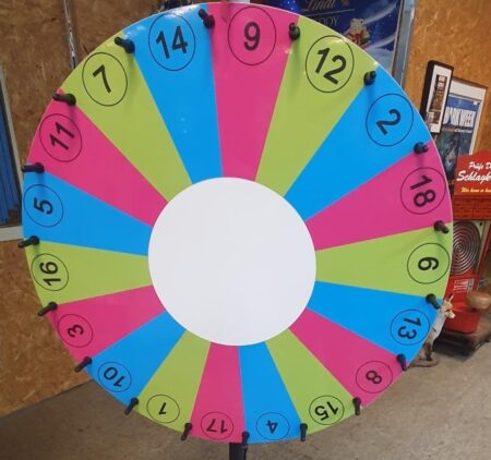 Glücksrad Standard blau 90 cm