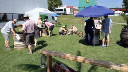 Goldwaschen mit echtem Gold