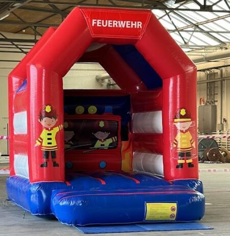 Hüpfburg Midi Feuerwehr