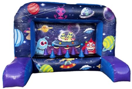 Alien Wurf- und Schiessbude