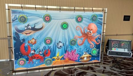 Interaktive Spielwand 10 Buzzer