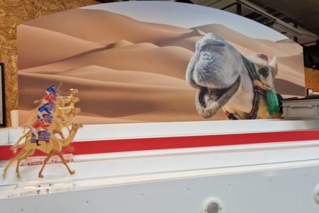 Kamelrennen 4 Personen