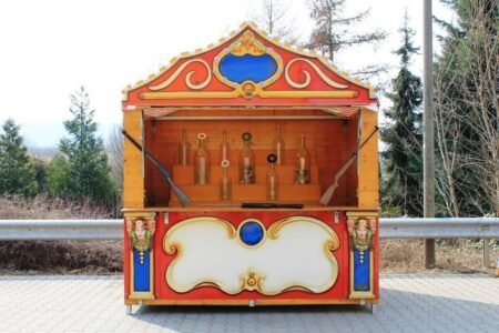 Korkenschiessen Spielbude
