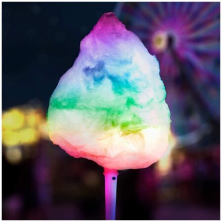 Leuchtstäbe Zuckerwatte