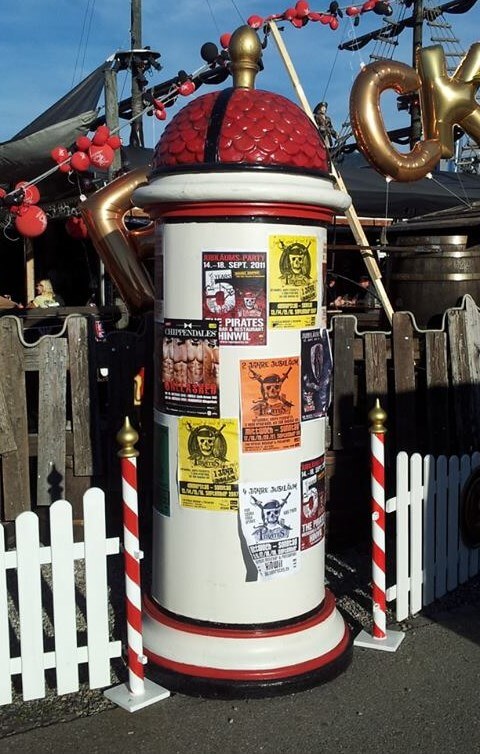 Litfasssäule Nostalgie B – Bild 2