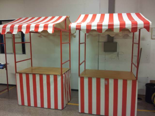 Marktstand rot weiss klein – Bild 5