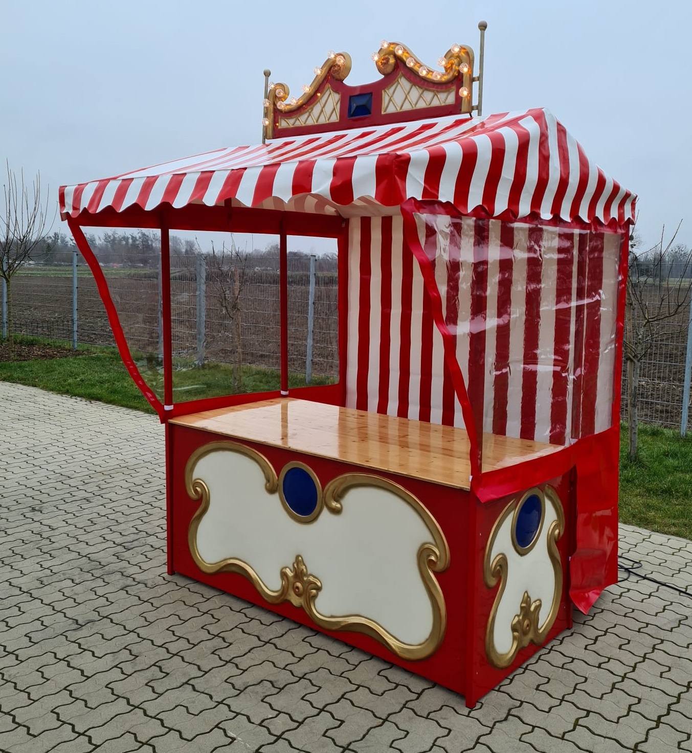 Marktstand geschlossen