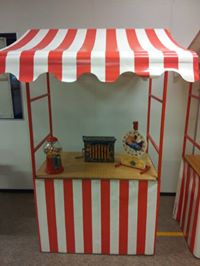 Marktstand rot weiss klein – Bild 3