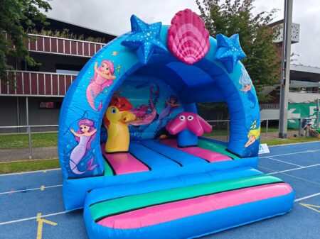 4x4 Meter Hüpfburg Meerjungfrau