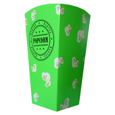 grüne popcornbox ohne füllung