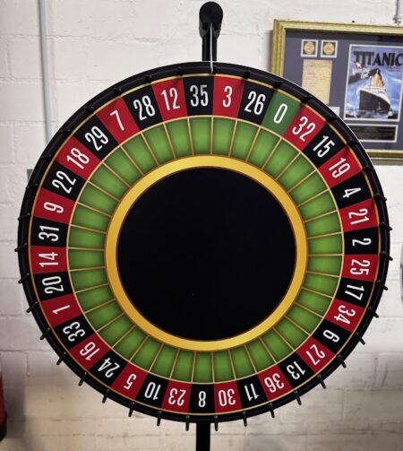 Glücksrad Roulette Logo 90 cm