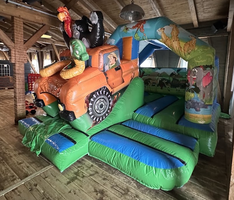 5 Meter Hüpfburg Safari – Bild 3