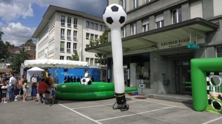 Sky Dancer Fussball