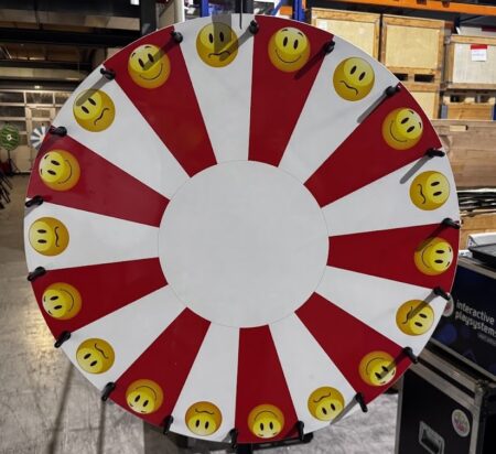 Glücksrad Smileys 90 cm