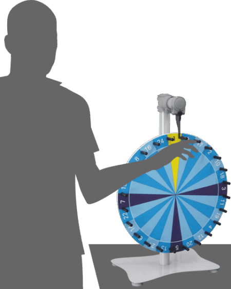 Glücksrad Tischmodell