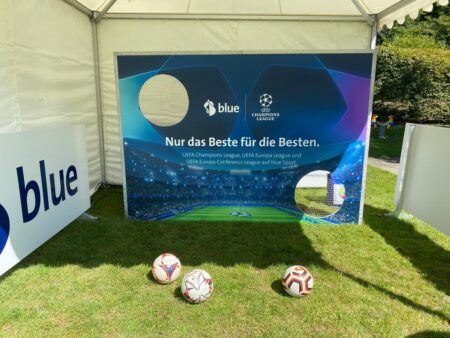 Torwand klassisch Branding