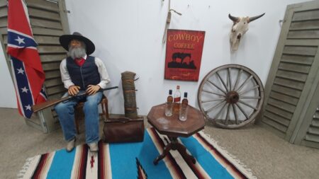 Westerndekoration Long John