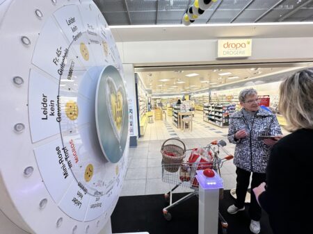 Elektronisches Glücksrad Profi