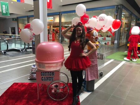 Zuckerwattemaschine Pinky